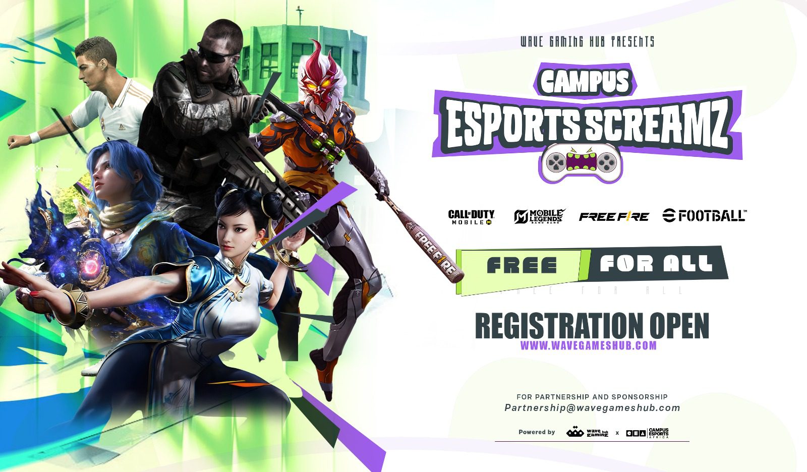 Campus Esports Screamz Registration Is Now Open